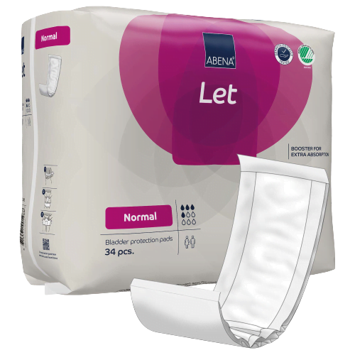 Abena 1000021343 Incontinence Liner Abena® Abri-Let Normal 4.3 x 15.3 Inch Light Absorbency Fluff / Polymer Core One Size Fits Most (306/CS)