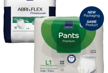 Abena 41086 Unisex Adult Absorbent Underwear Premium L1 Pull On with Tear Away Seams Large Disposable Moderate Absorbency (84/CS)