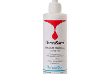 DermaRite 00188 Itch Relief DermaSarra™ 0.5% - 0.5% Strength Lotion 7.5 oz. Bottle (24/CS)