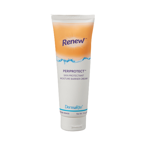 DermaRite 00435 Skin Protectant Renew PeriProtect™ 4 oz. Tube Powder Scent Cream (12/CS)