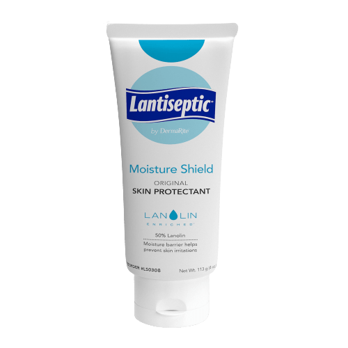 DermaRite LS0308 Skin Protectant Lantiseptic® Moisture Shield 4 oz. Tube Lanolin Scent Ointment (12/CS)