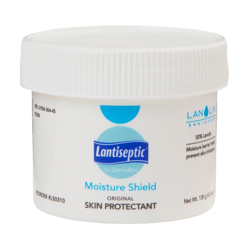 DermaRite LS0310 Skin Protectant Lantiseptic® Moisture Shield 4.5 oz. Jar Lanolin Scent Ointment (24/CS)