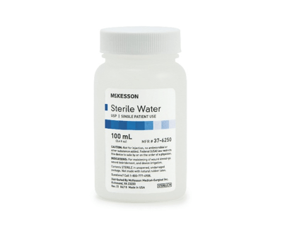 Mckesson sterile water