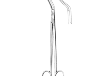 MedGyn Sweet Stitch Scissors 8½” (216mm) Angled on Flat