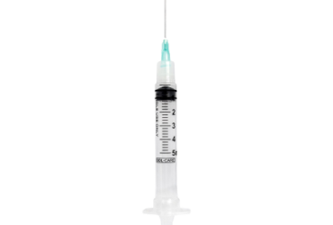 Sol-Millennium 140072IM Safety Hypodermic Syringe with Needle 5 mL 1/2 Inch 21 Gauge (1200/CS)