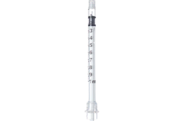 Sol-Millennium 181027 Sol-M Syringe with Fixed Needle 27 Gauge 1/2 Inch (12,5mm) (800/CS)