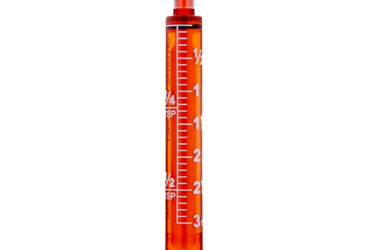 Sol-Millennium 21003OA Sol-M 3mL Oral Dispensing Syringe Amber with Tip Cap O-ring type (400/CS)