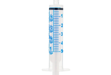 Sol-Millennium 21005GCNSB Sol-M 5mL Oral Dispensing Syringe Clear with Tip Cap Gasket type Bulk non-sterile (500/CS)