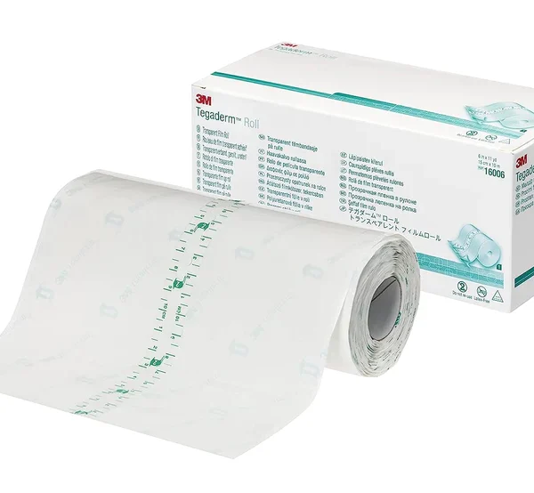 3M Tegaderm 16006 Dressing Transparent Film Roll 6 in. x 11 yds. CS/4