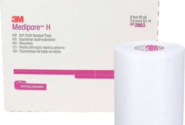 3M 2861 Medipore H Soft Cloth Surgical Tape 1 in. x 10 yds. CS/24