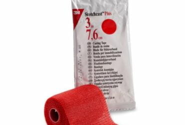 82003R 3M CASTING TAPE, SCOTCHCAST PLUS, RED, 3"X4YD, CS10