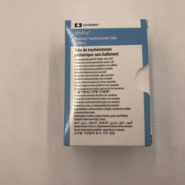 Shiley 3.0PEF Pediatric Trach Cuffless 3.0 mm