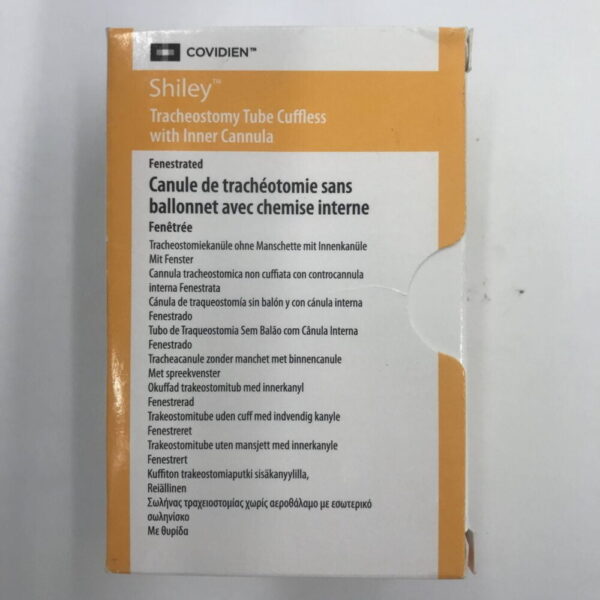 Shiley 4CFN Cuffless Fenestrated Tube Size 4, 5 mm ID