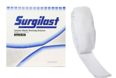 Derma Sciences GL703 Surgilast Tubular Elastic Dressing Retainer Size 3 10 1/8 in. x 25 yd.
