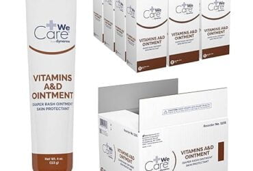 Dynarex 1155 Vitamins A&D Ointment 4 oz. tube CS/72