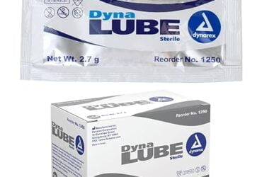 Dynarex 1250 DynaLube Lubricating Jelly Sterile 2.7 g packet BX/144, 12 Boxes Per Case