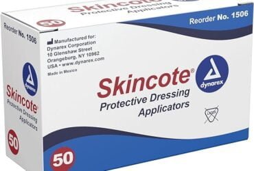 Dynarex 1506 Skincote Protective Dressing Applicator 70% Strength Isopropyl Alcohol CS/1000