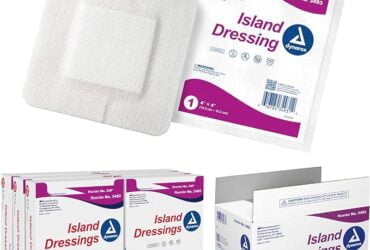 Dynarex 3493 Island Dressing Sterile 4in x 4in 150CS