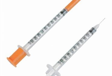 Exel 26029 Insulin Syringe & Needle 29G x ½ in. 1cc 5 BX/CA