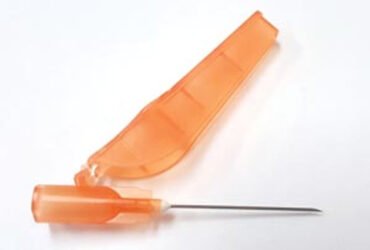 Exel 27403 Safety Hypodermic Needle, 25G x 5/8 in. CS/1000