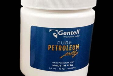Gentell GEN-23750 Pure Petroleum Jelly 13 oz. Jar CS/12