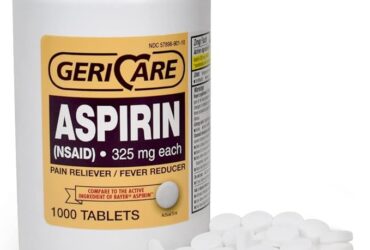 GeriCare Aspirin 325mg EC Tablets CS/12