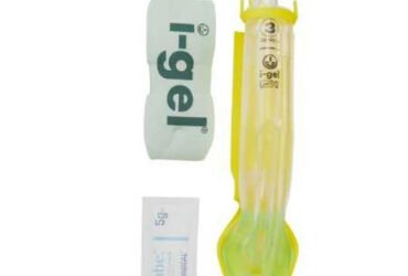 Intersurgical 8703030 Supraglottic Airway Resuscitaiton Kit I-gel Yellow Hook Ring CS/6