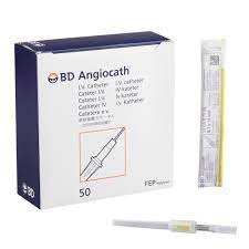 BD 381112 - CATHETER IV ANGIO 24X3/4 50/BX