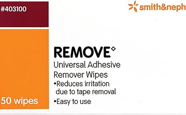 Smith and Nephew 403100 Remove Adhesive Remover Wipes CS/20