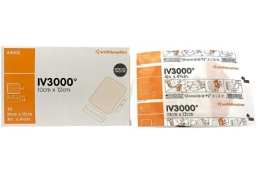 Smith & Nephew 66024008 IV3000 1 Hand Moisture Responsive Catheter Dressing 4 in. x 4¾ in. CS/200