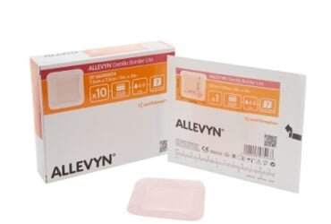 Smith & Nephew 66800834 Allevyn Gentle Border Lite Dressing 3 in. x 3 in. CS/60