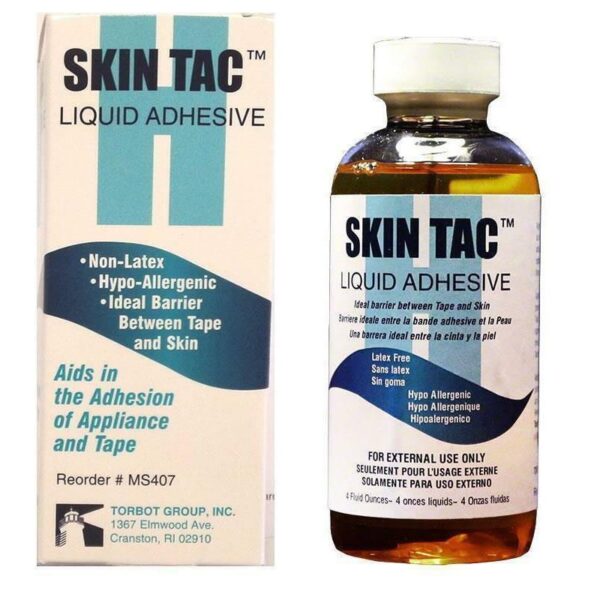 Torbot MS407 Skin Tac Liquid Adhesive Barrier Bottle 4 oz. CS/20