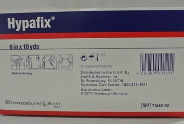 BSN 4211 Hypafix Dressing Retention Sheet 6 in. x 10 yds. CS/24