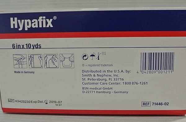 BSN 4211 Hypafix Dressing Retention Sheet 6 in. x 10 yds. CS/24