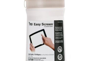 Easy Screen® Surface Cleaner Premoistened Alcohol Based Manual Pull Wipe 70 Count Canister Alcohol Scent NonSterile CS/840