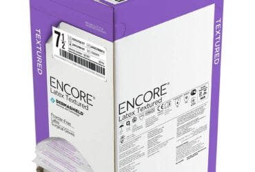 2018480 ANSELL ENCORE STERILE, PWDR FREE, SURGICAL GLOVES,SZ8, CS200