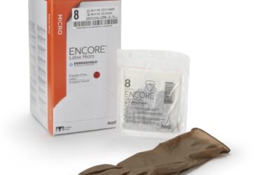 ANSELL HEALTHCARE V5787005 ENCORE LATEX MICRO SURG GLOVES, NOVAPLUS, BROWN, SZ 8.0 CS400