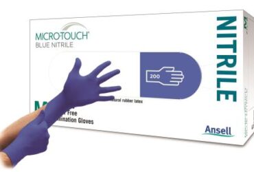 ANSELL HEALTHCARE 6034302 MICRO-TOUCH NITRILE POWDER-FREE SYNTHETIC EXAM GLOVES CS2000