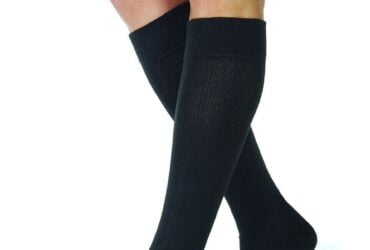 110056 BSN MEDICAL ACTIVEWEAR SOCKS, MEDIUM, COOL BLACK