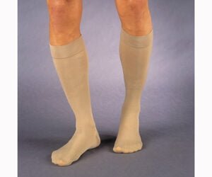 BSN MEDICAL 114633 JOBST RELIEF 30-40 KNEE HIGH SOCKS, CLOSED TOE BEIGE, XL