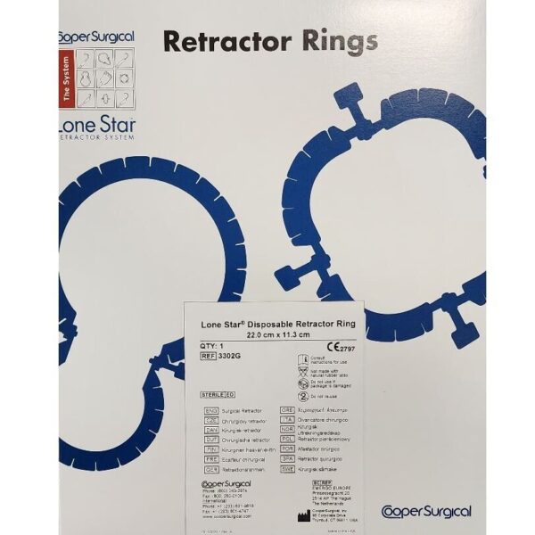 3302G COOPER SURGICAL LONE STAR RETRACTOR RINGS