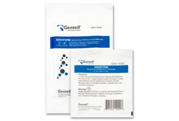 Gentell GEN-19220 XeroForm Medicated Petrolatum Dressing 2x2 in. CS/10
