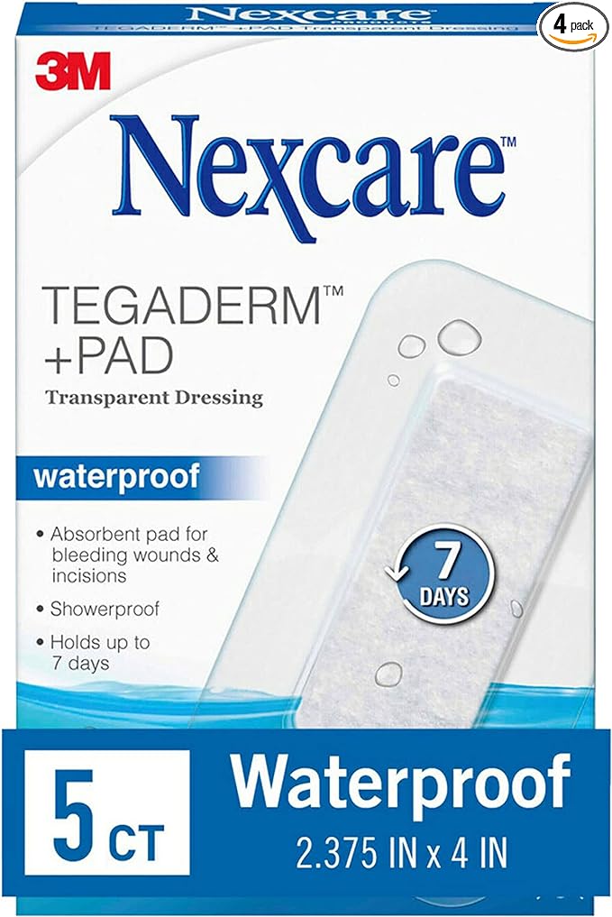 71iI-H0QVZL._AC_SX679_PIbundle-4,TopRight,0,0_SH20_ 3M H3584 ABSOLUTE WATERPROOF PADS, 2 3/8X 4 CS12 - Image 1