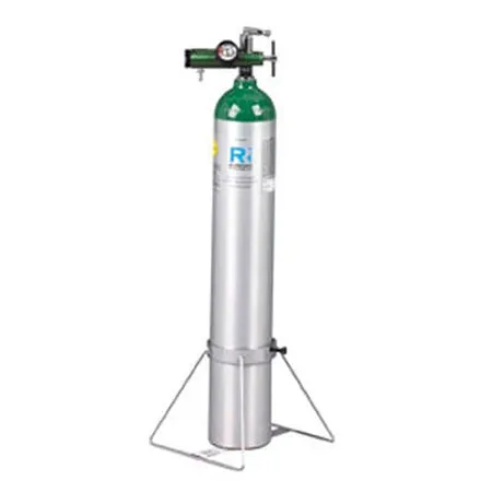 single-oxygen-tank-cylinder-stands-by-responsive-respiratory Single Oxygen Tank Cylinder Stands by Responsive Respiratory