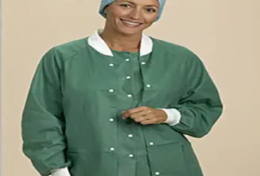 18010 WARM UP JACKET, GREEN, SZ M, CS48