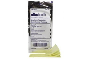 213	DUKAL ALBA XEROFORM PETROLATUM GAUZE DRESSING,5x9",BX50