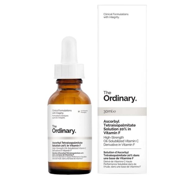 The Ordinary Ascorbyl Tetraisopalmitate Solution 20% in Vitamin F 1 oz/ 30 mL