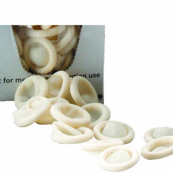 4404M DUKAL NITRILE FINGER COTS, SIZE M, CS144