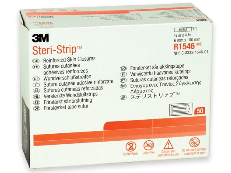 3M Steri-Strip Reinforced Adhesive Skin Closures 1/4" x 4" R1546