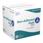 3434 DYNAREX NONADHERENT GAUZE PAD, STERILE, 3×4″ CS1200 - Image 2